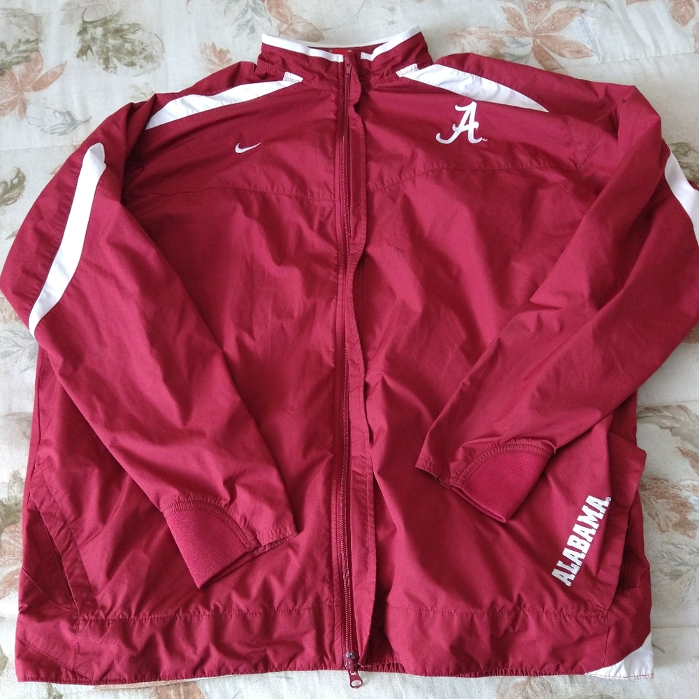 Nike Alabama Crimson Tide red jacket windbreaker